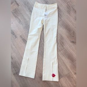 Stretchy - sexy Derek Lam bottoms, cut out in the end!